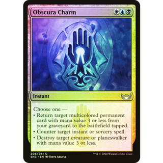 [MTG] Obscura Charm [SNC] [MULTI] [UNCOM] [FOIL] [ENG] (การ์ดเมจิค / Magic the Gathering)