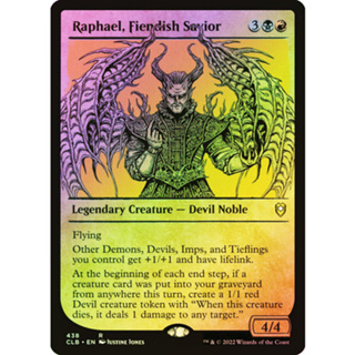 [MTG] Raphael, Fiendish Savior (Showcase) [CLB] [MULTI] [RARE] [FOIL] [ENG] (การ์ดเมจิค / Magic the Gathering)