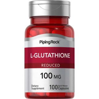 Pipingrock L-Glutathione 100 mg. (100แคปซูล) กลูตาไธโอน