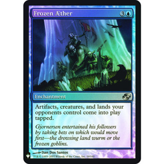 [MTG] Frozen Aether [MBL] [BLUE] [UNCOM] [FOIL] [ENG] (การ์ดเมจิค / Magic the Gathering)