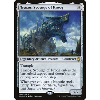 [MTG] Traxos, Scourge of Kroog [DOM] [ARTIFACT] [RARE] [NORMAL] [ENG] (การ์ดเมจิค / Magic the Gathering)