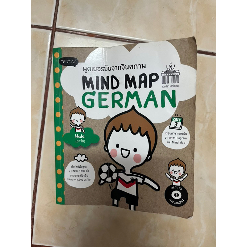 หนังสือเรียนภาษาเยอรมัน Mind Map German