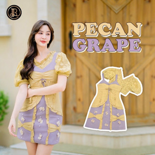 Blt brand เดรส pecan grape size S *เฉพาะเดรสไม่มีเสื้อด้านใน*