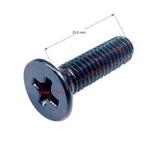 น๊อตดำ JMF M4x15,20,25,30,35,40,45,50 mm. +ทีนัท M4 น๊อตยึดดอกลำโพง น๊อตลำโพง น๊อตยึดอุปกรณ์ น๊อตยึดตะแกรง