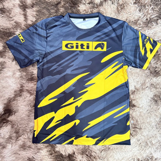 🔥ส่งฟรี🔥เสื้อยืดคอกลม ผ้ากีฬา Giti🛞🏁 สินค้าพรีเมียมลิขสิทธิ์แท้💯