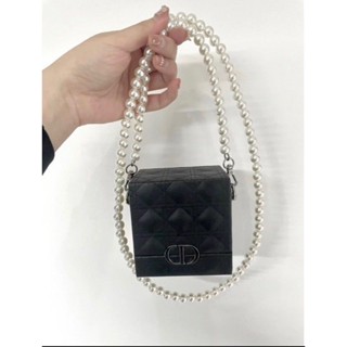 D I O R CD VANITY BAG โซ่มุก CROSSBODY #สินค้าพรีเมี่ยมเเท้จากเคาร์เตอร์เครื่องสำอางค์