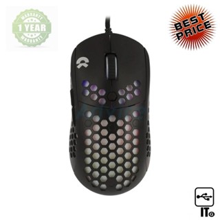 MOUSE OKER GM-68 BLACK ประกัน 1Y เมาส์เกมมิ่ง เมาส์เล่นเกม เมาส์