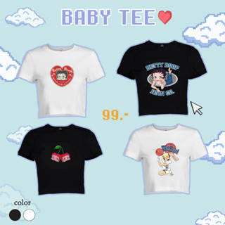 babytee เสื้อเบบี้ทีพิมพ์ลายการ์ตูน 90s