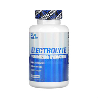 💊EVLution Nutrition Electrolyte Volumizing Hydration(60 Tablets) เร่งการฟื้นตัว ซัพพอร์ตกล้ามเนื้อ เติมเต็มน้ำ