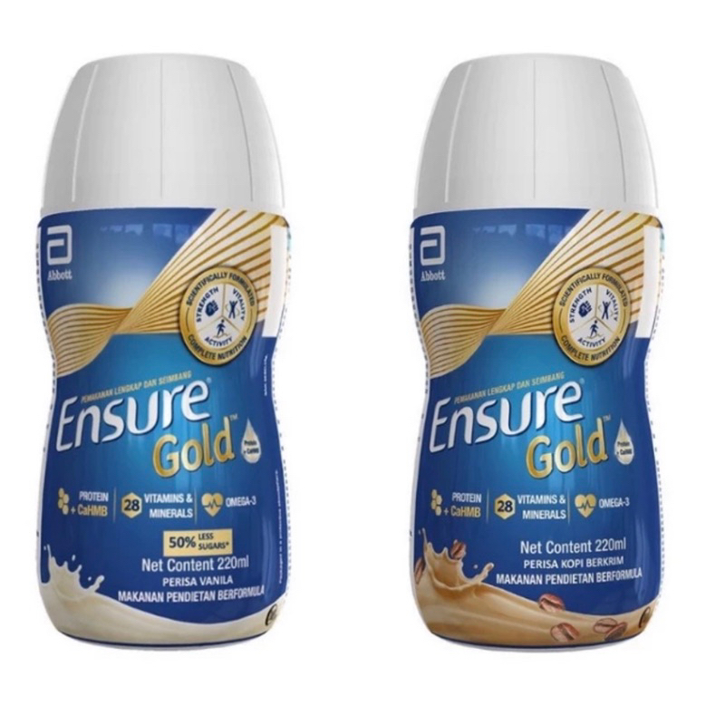 Ensure RTD Vanilla 220ml x 6 Bottles / Ensure RTD Coffee 220ml x 6 Bottles