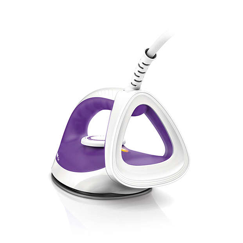 ฟิลิปส์ เตารีดแห้ง 1200 วัตต์ รุ่น GC122/30 สีม่วง PHILIPS DRY IRON 1200W GC122/30 PURPLE - รูปที่ 4