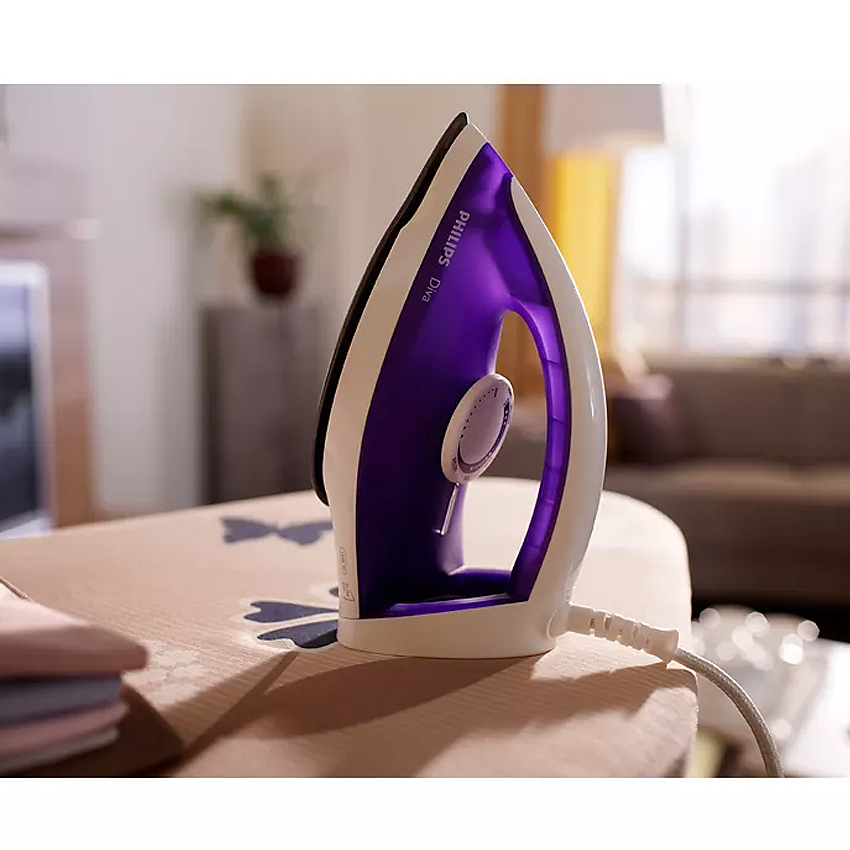 ฟิลิปส์ เตารีดแห้ง 1200 วัตต์ รุ่น GC122/30 สีม่วง PHILIPS DRY IRON 1200W GC122/30 PURPLE - รูปที่ 5