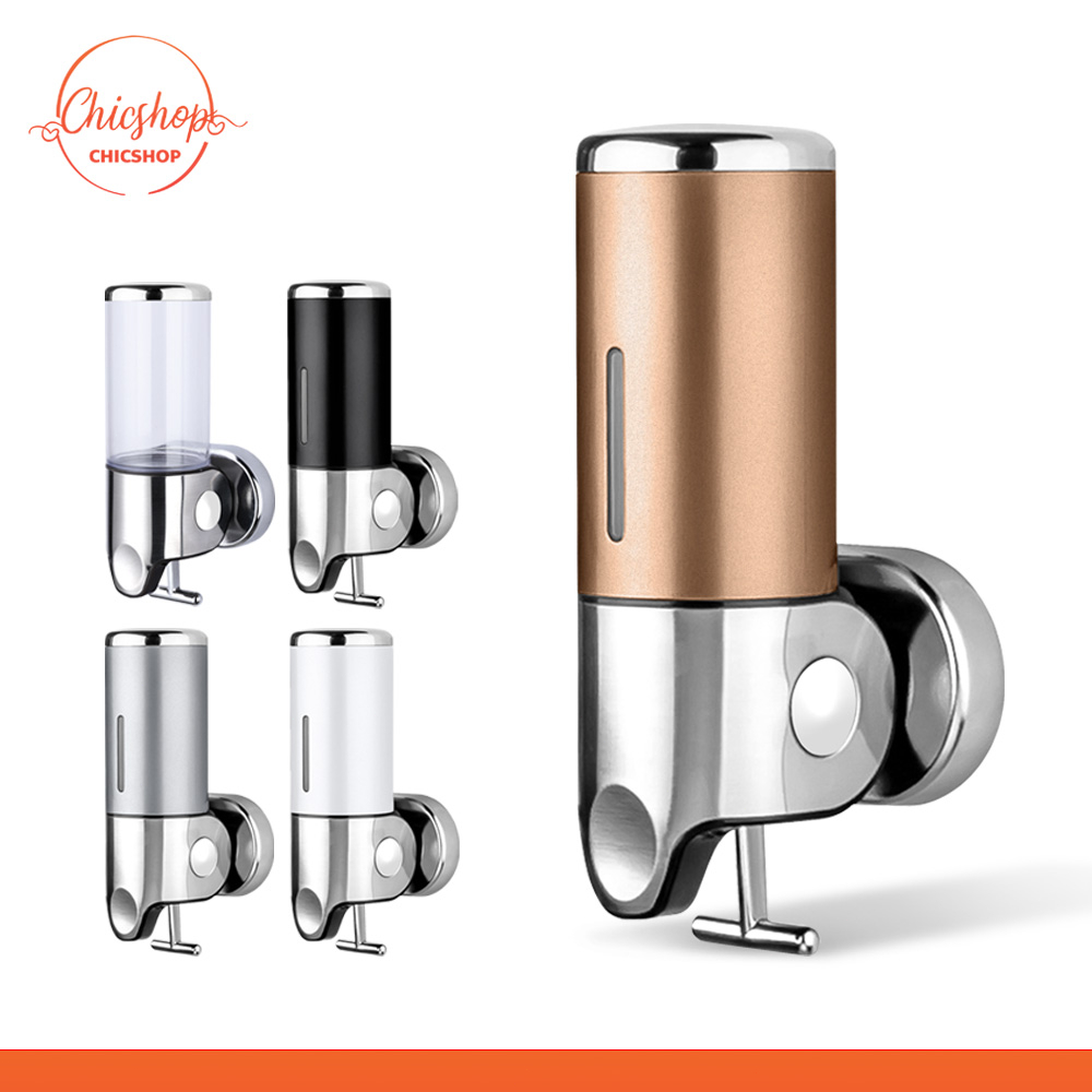 chishop ที่กดสบู่เหลวติดผนัง Soap Dispenser กล่องจ่ายสบู่เหลว