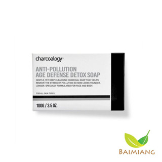 Charcoalogy Anti-Pollution Age Defense Detox Soap 100 g. (16179)