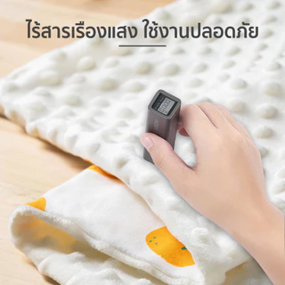 🏷️[Home] ผ้าห่มขนดอท คอตตอน/conton ขนาด80x100cm เนื้อผ้านุ่ม ห่มอุ่นสบาย ขนมิ้ง