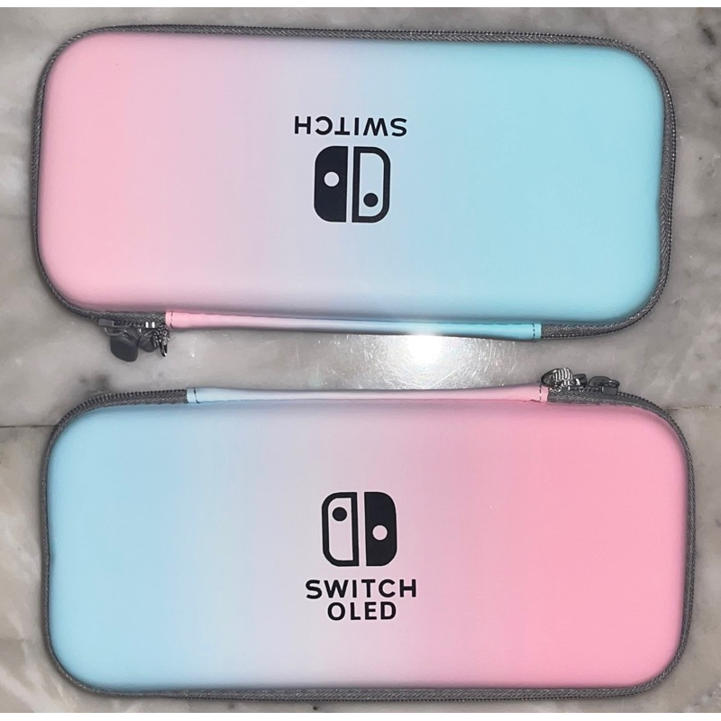 (มีรุ่นOLEDด้วย) กระเป๋า Nintendo Switch เคสแข็ง Nintedo Switch Case กระเป๋า Oled ทูโทน