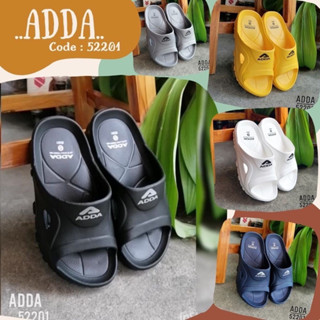 ADDA รองเท้าแตะ แบบสวม (เนื้อไฟลอน) รุ่น 52201