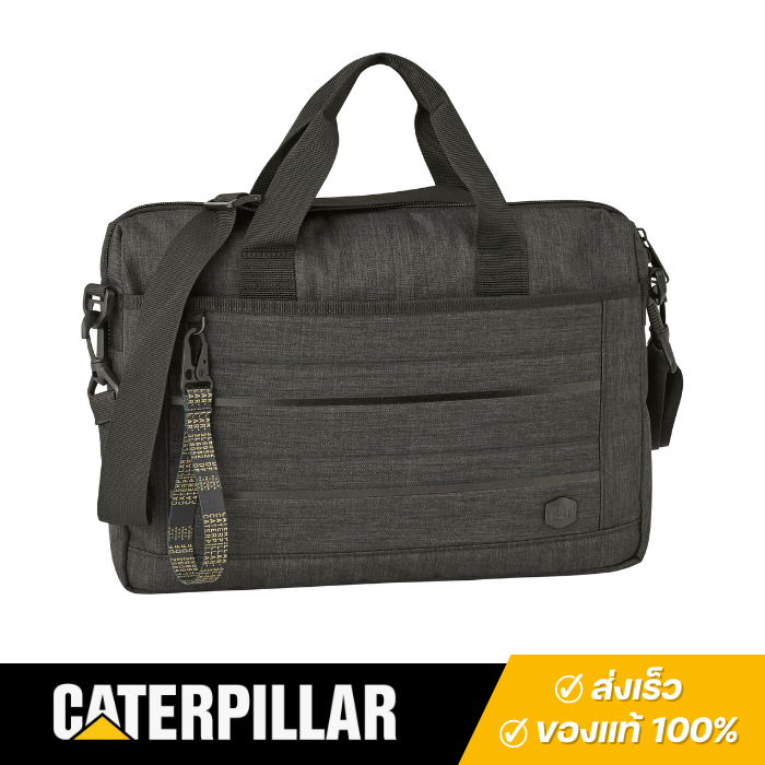 Caterpillar กระเป๋าโน๊ตบุ๊ค รุ่น Briefcase 84349 15-17 นิ้ว ช่อง RFID กันขโมย มีที่เสียบกระเป๋าเดินทาง