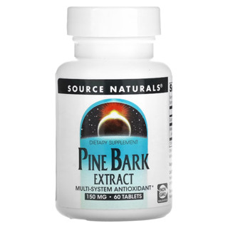 Source Naturals, Pine Bark Extract, 150 mg, 60 Tablets (No.3233)