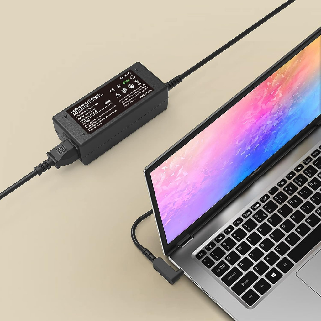 Acer ไฟ อะแดปเตอร์โน๊ตบุ๊ค 45W 65W 3.0x1.1mm พร้อมสายไฟAC Power Swift Spin Aspire อะแดปเตอร์ สายชาร์จ โน๊ตบุ๊ค Adapter