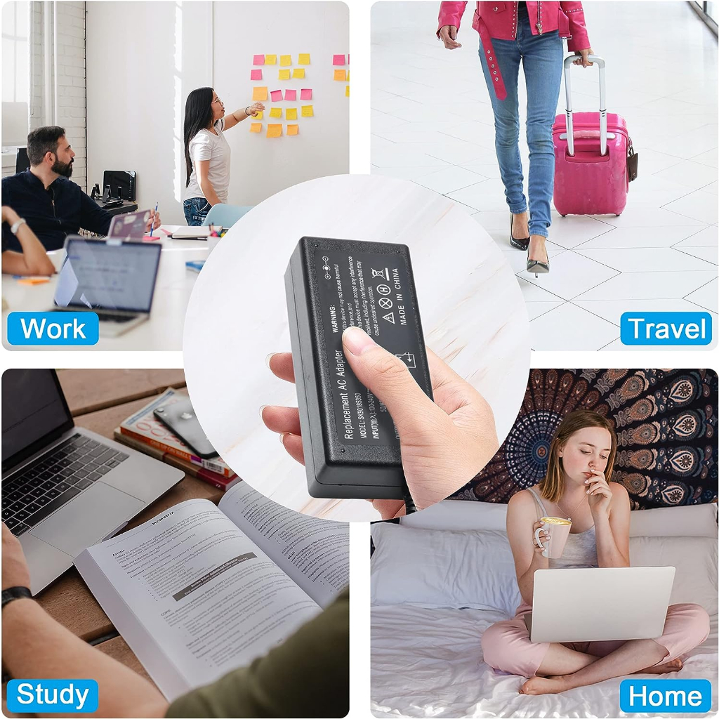 Acer ไฟ อะแดปเตอร์โน๊ตบุ๊ค 45W 65W 3.0x1.1mm พร้อมสายไฟAC Power Swift Spin Aspire อะแดปเตอร์ สายชาร์จ โน๊ตบุ๊ค Adapter