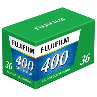 NEW ฟิล์มสี Fujifilm 400 35mm 36exp 135-36 ฟิล์มถ่ายรูป ฟิล์ม 35มม. fuji 400 Color Negative Film