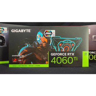 การ์ดจอ VGA GIGABYTE GEFORCE RTX 4060TI GAMING OC 16GB GDDR6 ของใหม่ ยังไม่แกะกล่อง ประกัน Synnex 24/8/26