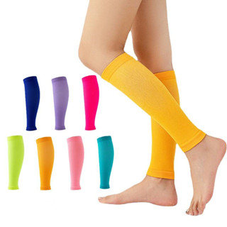 ปลอกรัดน่อง  Compression Calf Sleeve V3 สีพื้น ไม่มีลวดลาย