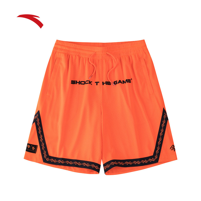 ANTA Shock Wave กางเกงขาสั้นผู้ชาย Basketball ใส่สบายs Unisex Training Shorts 852331350-2 Official Store
