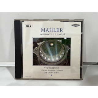 1 CD MUSIC ซีดีเพลงสากล  MAHLER SYMPHONY NO. 7 [PART-2]  CC-1088   (C6H34)