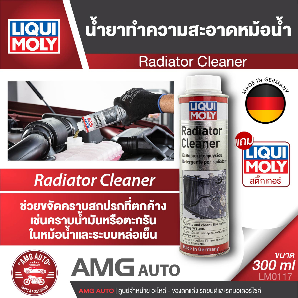 LIQUI MOLY น้ำยาทำความสะอาดหม้อน้ำรถยนต์ Radiator Cleaner ขนาด 300 Ml.