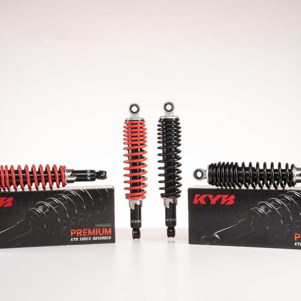 KYB โช๊คอัพ Heavy Duty สำหรับ Honda Wave100 / Wave110 / Wave125 รองรับน้ำหนักได้สูงสุด 280 ก.ก.