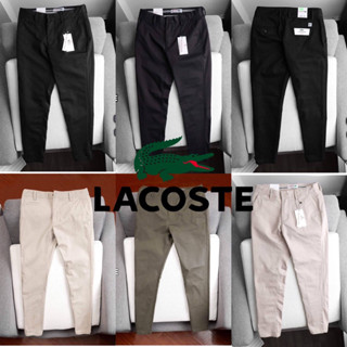 LACOSTE CHINO LONG PANTS FOR MEN’s 👨🏻 กางเกงชิโน่ขายาวผู้ชาย