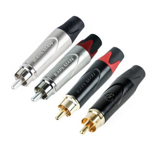 BARKMAN BF2C ปลั๊กอาร์ซีเอตัวผู้ แจ็คอาร์ซีเอตัวผู้ต่อสาย (RCA Plug)