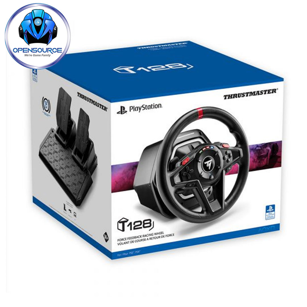 [พร้อมส่ง]Thrustmaster: พวงมาลัย ขับรถแข่ง T128 Raching Wheel (Chin Inter 1Y Warranty) - Window PC Steam, PS4 &amp; PS5