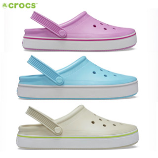 🇰🇷CROCS OFF COURT CLOG UNISEX CASUAL SHOES รองเท้าแตะ รองเท้าลำลอง พื้นนุ่ม ใส่สบาย  -พรีออเดอร์ - preorderoppa