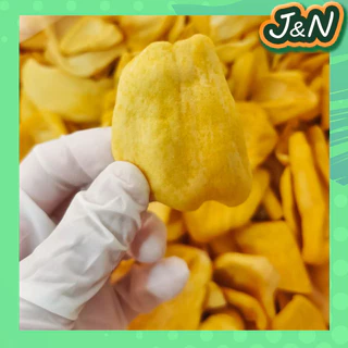 J&N ขนุนอบกรอบ 100กรัม+100กรัม+100กรัม ขนุนอบกรอบ ผักและผลไม้อบกรอบ [พร้อมทาน] ไม่เหม็นหืน กรอบอร่อย ผักอบพิมรี่พาย ขนมก