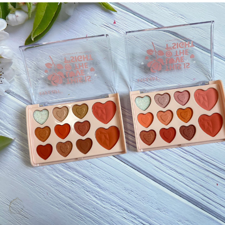 Novo official No.8158 อายแชโดว์ Anylady Eyeshadow Palette & BLUSHER สินค้าพร้อมส่งในไทย