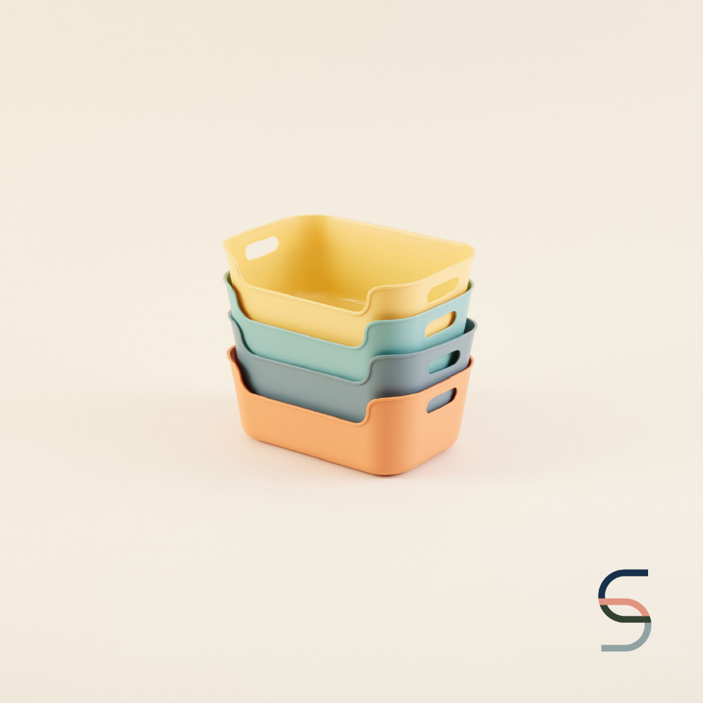 SARABARN Storage Box Without Lid | กล่องเก็บของไม่มีฝา 3 ขนาด
