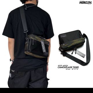 กระเป๋าสะพายข้างNGR-MB06:camouflage