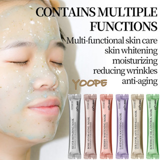 มาร์คหน้าเยลลี่ ผงมาส์กหน้า มาส์กหน้าให้ความชุ่มชื้นต่อต้านร…