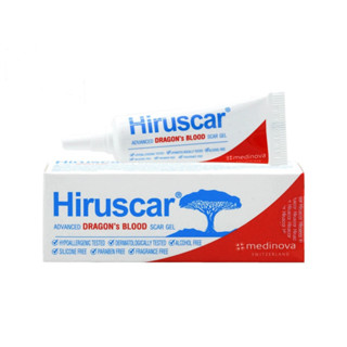 (ถูกสุด!!)HIRUSCAR Advanced Dragon Blood Scar Gel 8 g.ฮีรูสการ์ แอดวานซ์ ตราก้อน บลัด สการ์ เจล