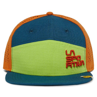 LA SPORTIVA TRAVERSE TRUCKER CAP STORM BLUE/LIME PUNCH - หมวกออกกำลังกาย