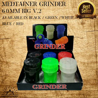 จัดส่งไว! ส่งฟรี! เครื่องบด ที่บดสมุนไพร  Medtainer Grinder V2 Big