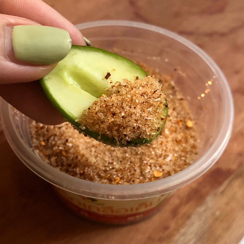 พริกเกลือเค็ม ซี๊ดเด้อ ผงจิ้มมะม่วง จิ้มผลไม้ Chili & Salt Dipping Powder Zeedder