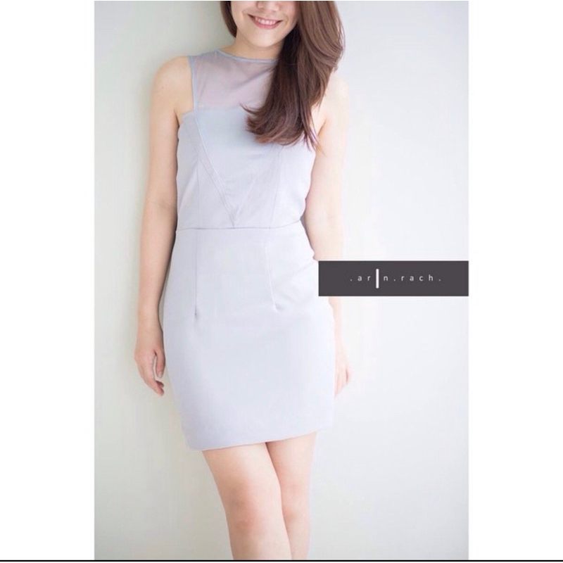 (USED) เดรสสีเทา arin.rach