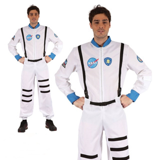 ชุดนักบินอวกาศ ชุด Spaceman NASA Space Astronaut ชุดแฟนซี ชุดฮาโลวีน Halloween 🚚ด่วนมีส่งGrab