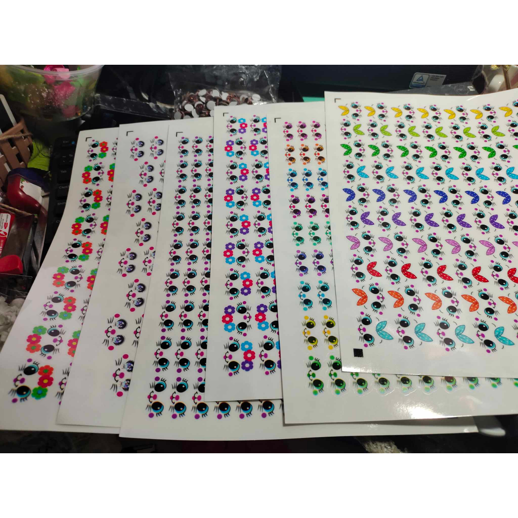 สติกเกอร์หน้าแมวมารี ติดชิ้นงานโปรยทาน