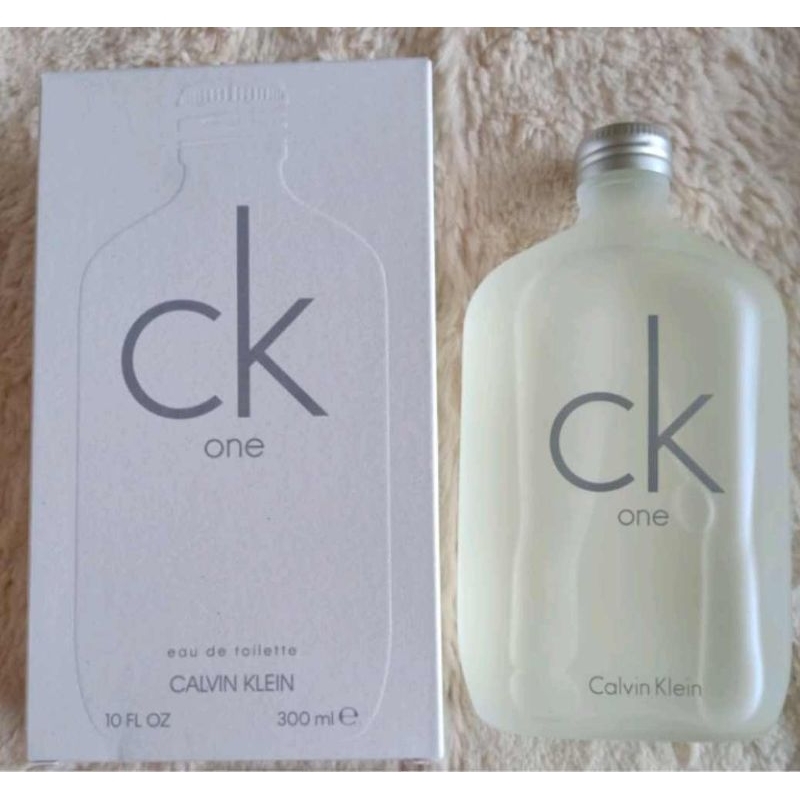 Calvin Klein CK One Eau De Toilette 300 ML.แท้ 💯% Made in France. (พร้อมส่ง)
