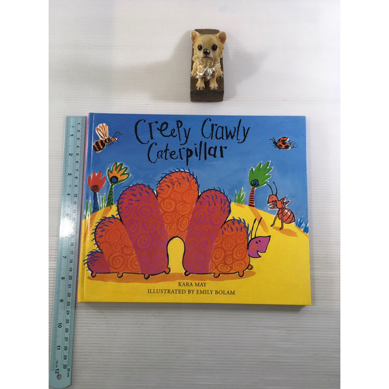 Creepy crawly caterpillar หนังสือภาษาอังกฤษมือสองปกแข็ง